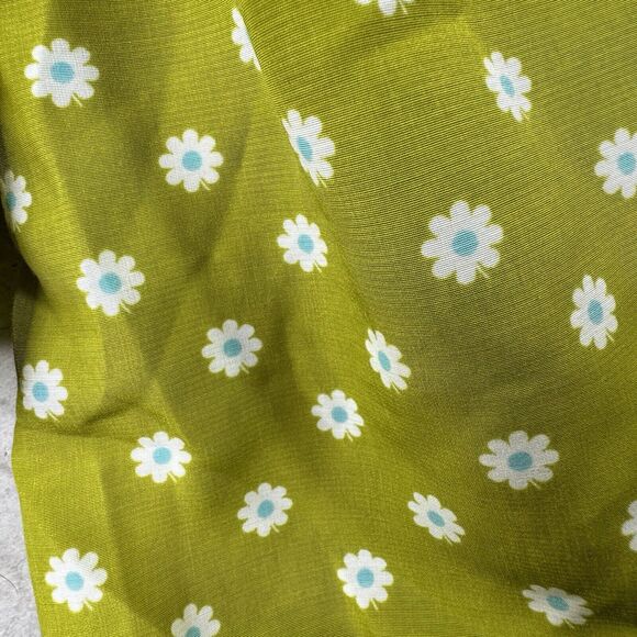Levi’s Embry Tie Front Green Floral Daisy Lightweight Boho Top Womens Size XL - Picture 13 of 14